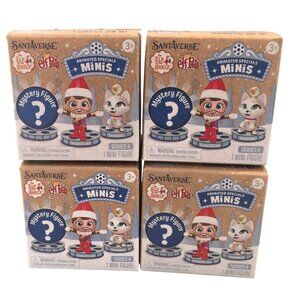 Santaverse The Elf on the Shelf Animated Minis Set of 4 Series 4